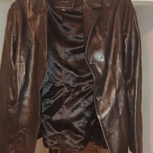 Size med Marc New York leather coat